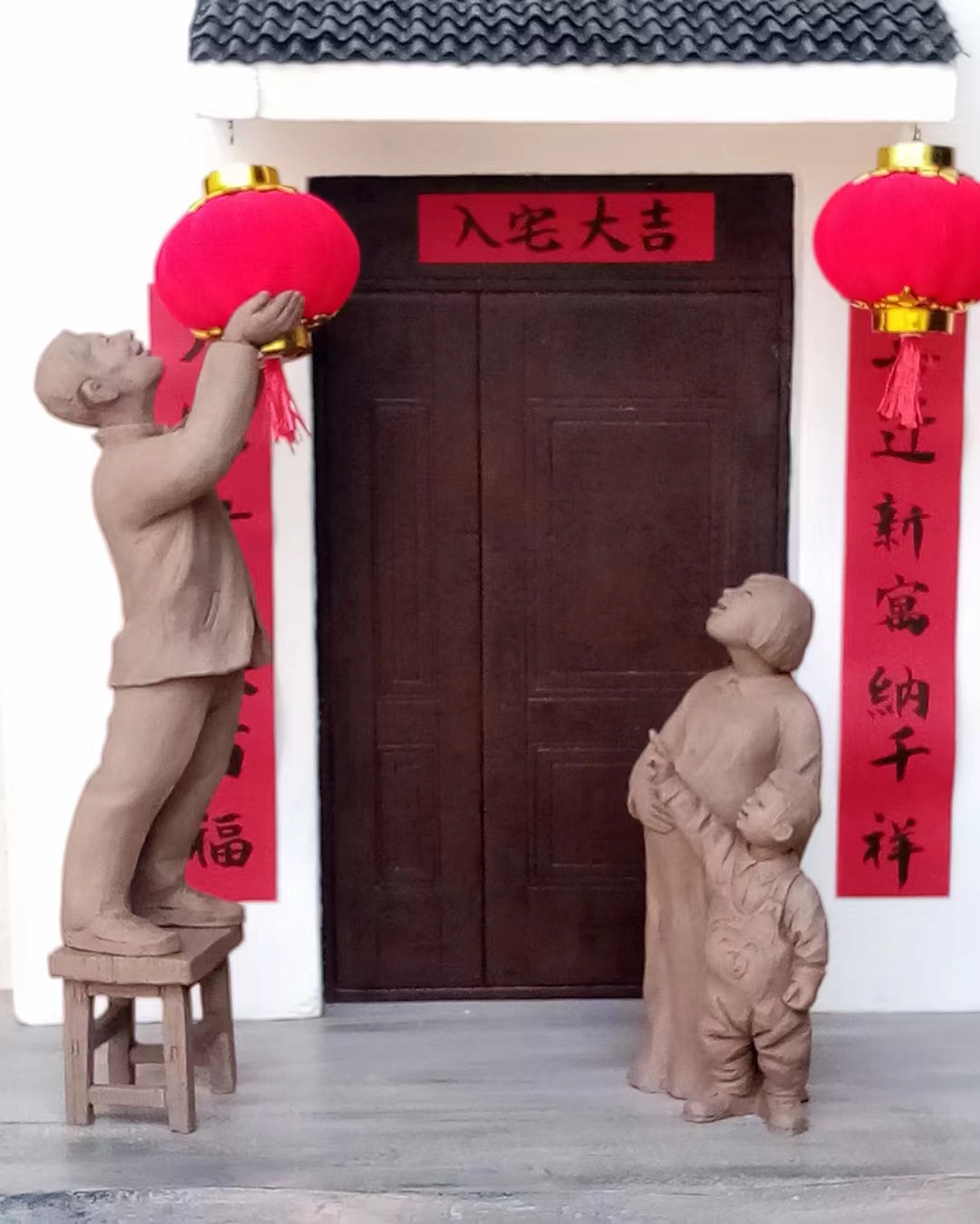 刘洪海老师泥塑作品展（邳州文化网特推）