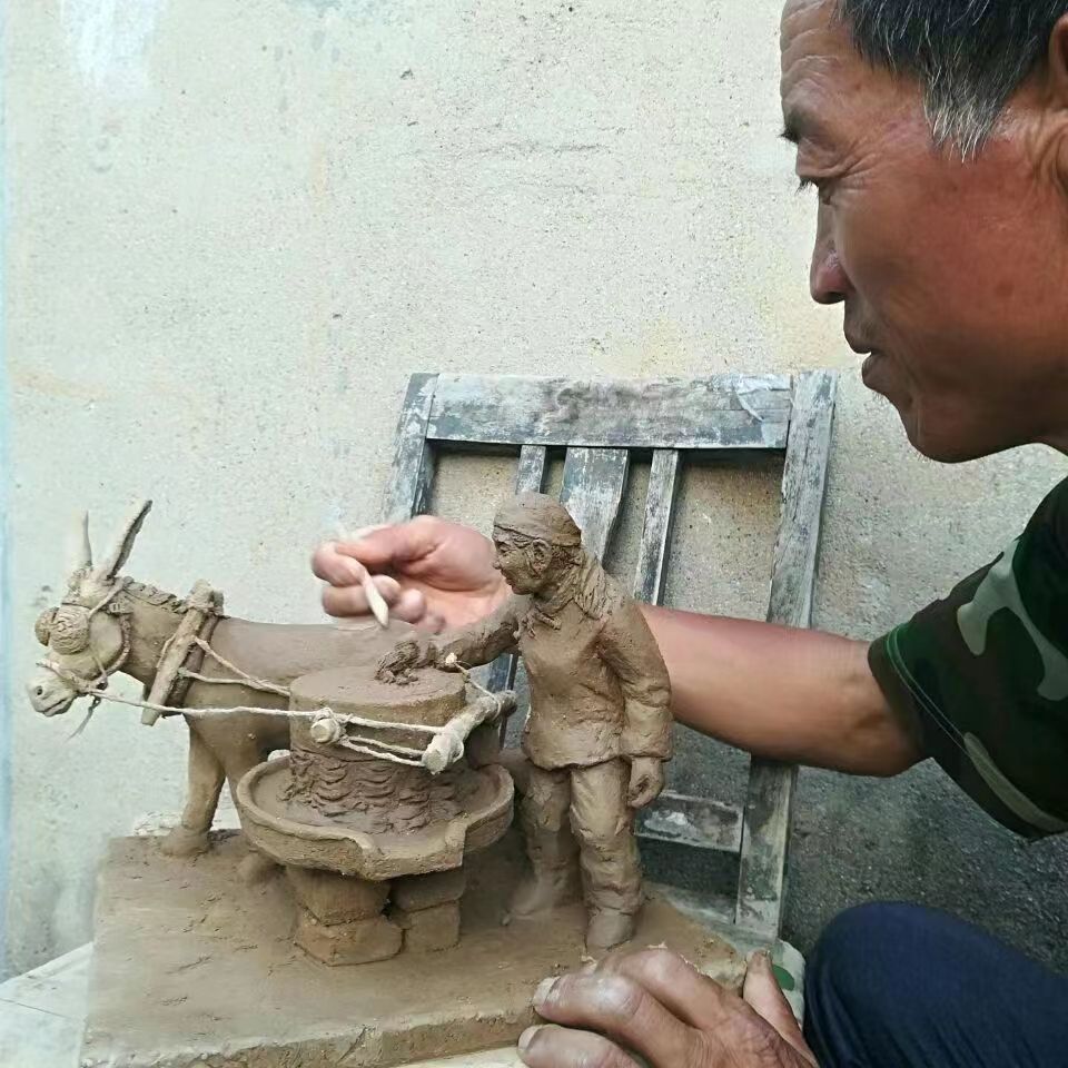 刘洪海老师泥塑作品展（邳州文化网特推）