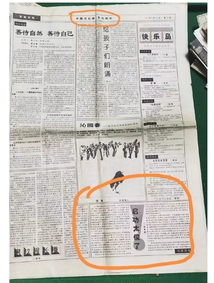 28年前发表《启功太傻了》的尴尬事与如今入选教辅 （作者：徐景洲）