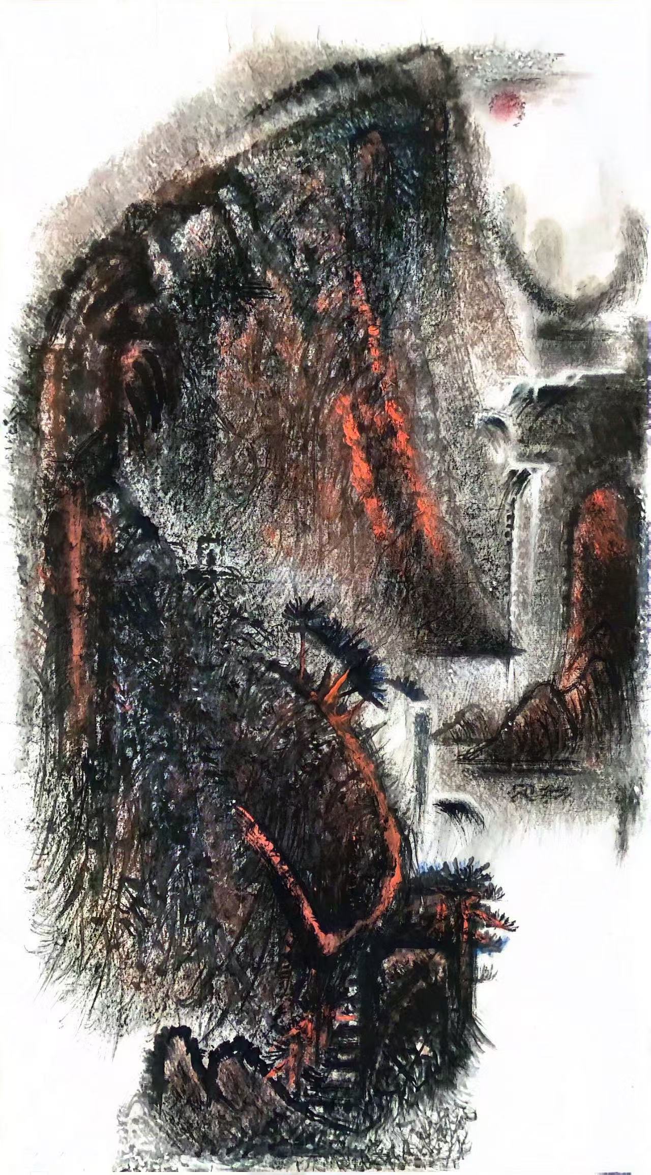 张迎新中国画作品欣赏