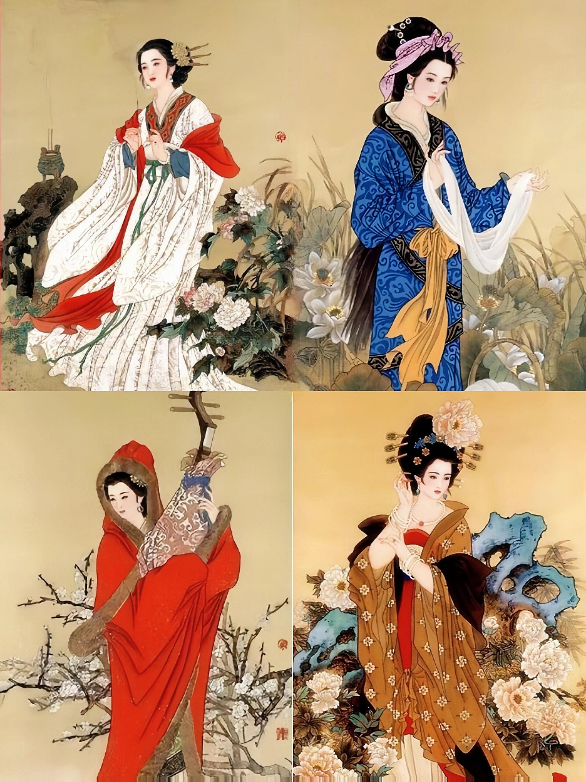 古风四首·中国古代四美咏-邳州文化网